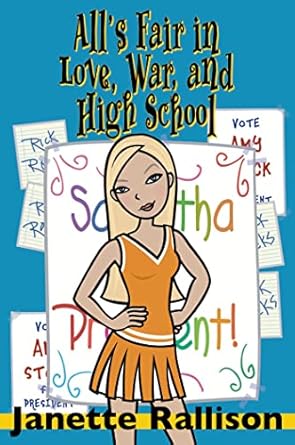 all s fair in love war and high school 1st edition janette rallison 0802777252, 978-0802777256