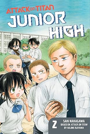 attack on titan junior high 2 1st edition hajime isayama ,saki nakagawa 1612629180, 978-1612629186