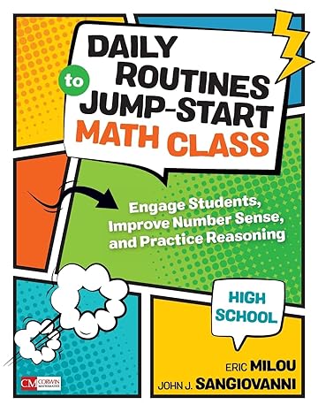 daily routines to jump start math class high school engage students improve number sense and practice