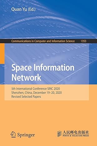 space information network 5th international conference sinc 2020 shenzhen china december 19 20 2020 revised