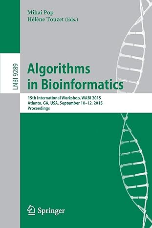 algorithms in bioinformatics 15th international workshop wabi 2015 atlanta ga usa september 10 12 2015