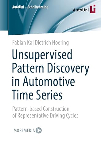 unsupervised pattern discovery in automotive time series pattern based construction of representative driving