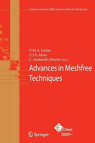 advances in meshfree techniques 1st edition v m a leitao ,c j s alves ,c armando duarte 904817533x,