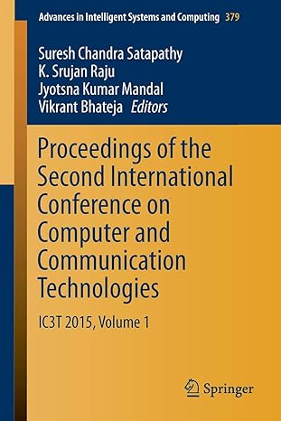 proceedings of the second international conference on computer and communication technologies ic3t 2015