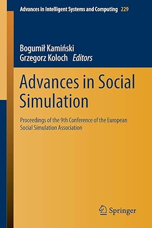 advances in social simulation proceedings of the 9th conference of the european social simulation association