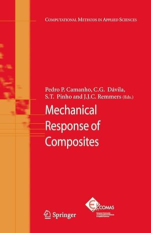 mechanical response of composites 1st edition pedro p camanho ,c g davila ,s t pinho ,j j c remmers