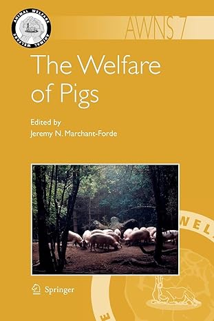 the welfare of pigs 1st edition jeremy n marchant forde 9048180244, 978-9048180240