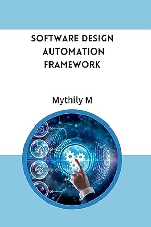 software design automation framework 1st edition mythily m 931091520x, 978-9310915204