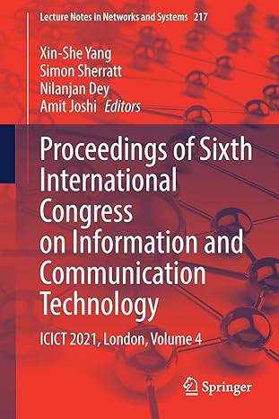 proceedings of sixth international congress on information and communication technology icict 2021 london