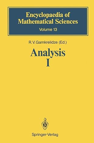 analysis i integral representations and asymptotic methods 1st edition revaz v gamkrelidze 3642647863,