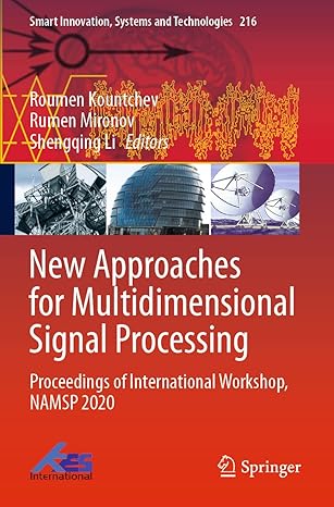 new approaches for multidimensional signal processing proceedings of international workshop namsp 2020 1st