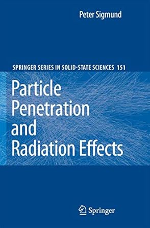 particle penetration and radiation effects general aspects and stopping of swift point charges 1st edition