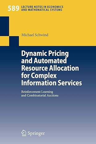 dynamic pricing and automated resource allocation for complex information services reinforcement learning and