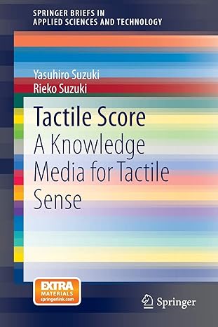 tactile score a knowledge media for tactile sense 2014th edition yasuhiro suzuki ,rieko suzuki 4431545468,