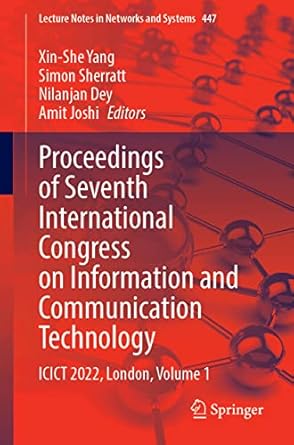 proceedings of seventh international congress on information and communication technology icict 2022 london