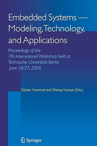 embedded systems modeling technology and applications proceedings of the 7th international workshop held at