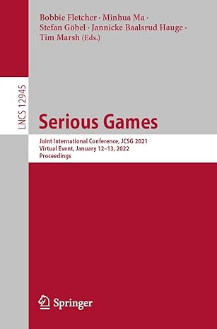 serious games joint international conference jcsg 2021 virtual event january 12 13 2022 proceedings 1st