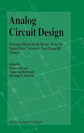 analog circuit design structured mixed mode design multi bit sigma delta converters short range rf circuits