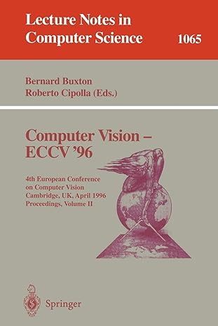 computer vision eccv 96 fourth european conference on computer vision cambridge uk april 14 18 1996