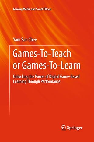 games to teach or games to learn unlocking the power of digital game based learning through performance 1st