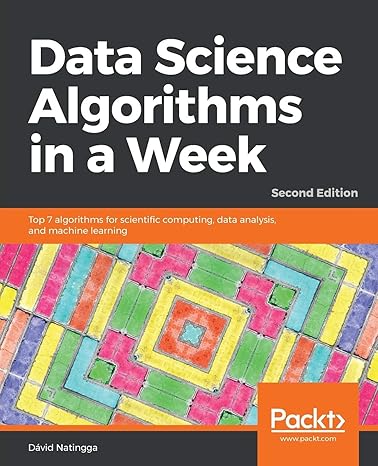 data science algorithms in a week top 7 algorithms for scientific computing data analysis and machine