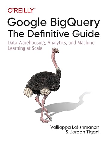 google bigquery the definitive guide data warehousing analytics and machine learning at scale 1st edition