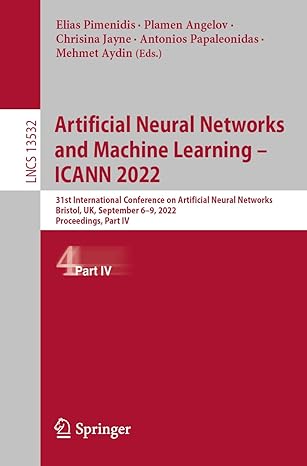 artificial neural networks and machine learning icann 2022 31st international conference on artificial neural