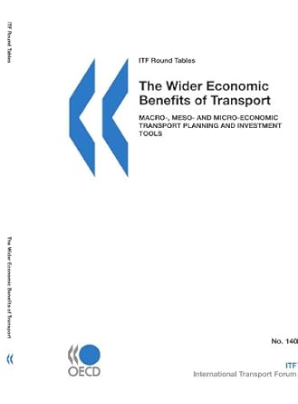 itf round tables the wider economic benefits of transport macro meso and micro economic transport planning