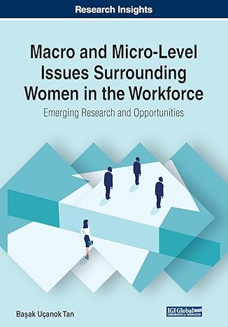 macro and micro level issues surrounding women in the workforce emerging research and opportunities 1st