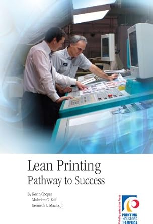 lean printing pathway to success 1st edition kevin cooper ,malcolm g. keif ,kenneth l. macro jr. 0883625865,