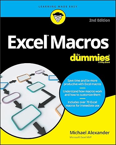 excel macros for dummies 2nd edition michael alexander 111936924x, 978-1119369240