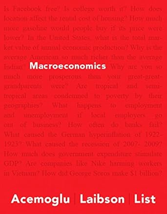 macroeconomics plus mylab economics with pearson  access card package 1st edition daron acemoglu ,david