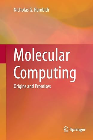 molecular computing origins and promises 1st edition nicholas g rambidi 370912008x, 978-3709120088