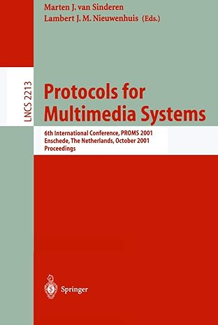 protocols for multimedia systems 6th international conference proms 2001 enschede the netherlands october 17