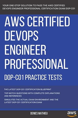 aws aws certified devops engineer professional practice tests 1st edition denies mathieu 979-8593434746