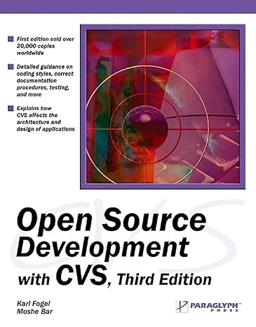 open source development with cvs 3rd edition karl fogel ,moshe bar 1932111816, 978-1932111811