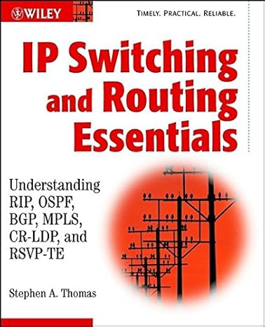 ip switching and routing essentials 1st edition stephen a thomas 0471034665, 978-0471034667