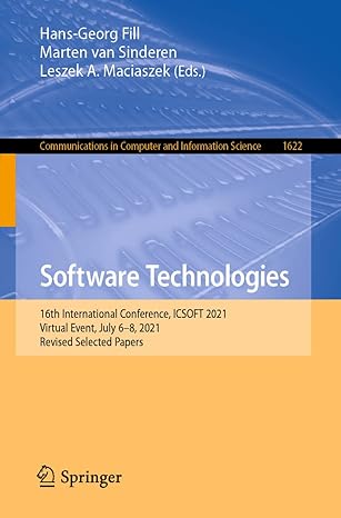 software technologies 16th international conference icsoft 2021 virtual event july 6 8 2021 revised selected