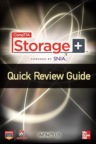 comptia storage+ quick review guide 1st edition eric vanderburg 0071808809, 978-0071808804