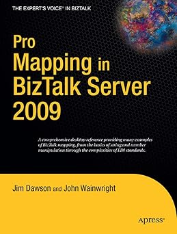 pro mapping in biztalk server 2009 1st edition jim dawson ,john wainwright 1430218576, 978-1430218579