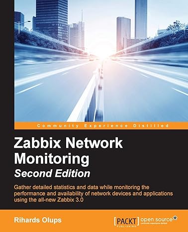 zabbix network monitoring second edition 2nd revised edition rihards olups 1782161287, 978-1782161288