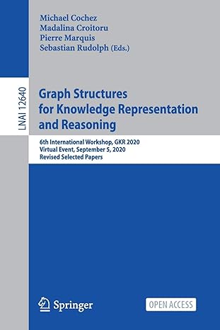 graph structures for knowledge representation and reasoning 6th international workshop gkr 2020 virtual event