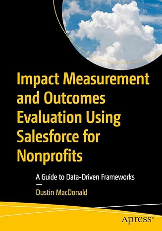 impact measurement and outcomes evaluation using salesforce for nonprofits a guide to data driven frameworks