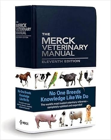 the merck veterinary manual 11th edition susan e. aiello ,michael a. moses 0911910611, 978-0911910612