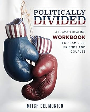 politically divided a how to healing workbook for families friends and couples 1st edition mitch del monico