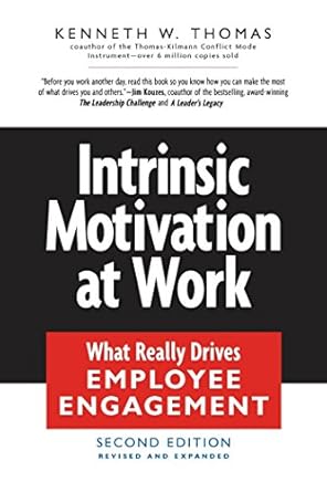 intrinsic motivation at work building energy and commitment 2nd edition kenneth w. thomas 1576755673,