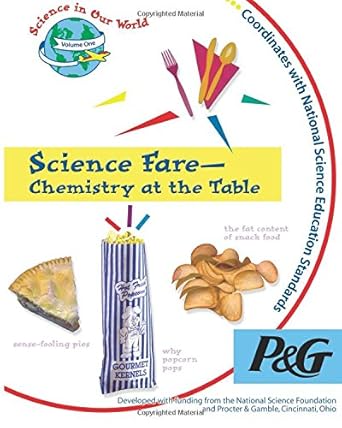 science fare chemistry at the table 1st edition mickey sarquis ,a. m. sarquis 1883822122, 978-1883822125