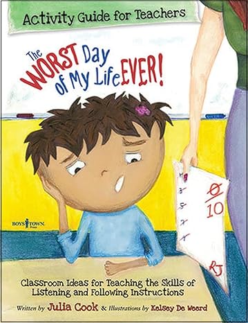 the worst day of my life ever activity guide for teachers classroom ideas for teaching the skills of