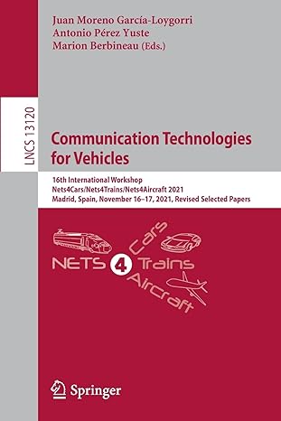 communication technologies for vehicles 16th international workshop nets4cars/nets4trains/nets4aircraft 2021