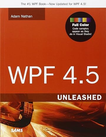 wpf 4 5 unleashed 1st edition adam nathan 0672336979, 978-0672336973